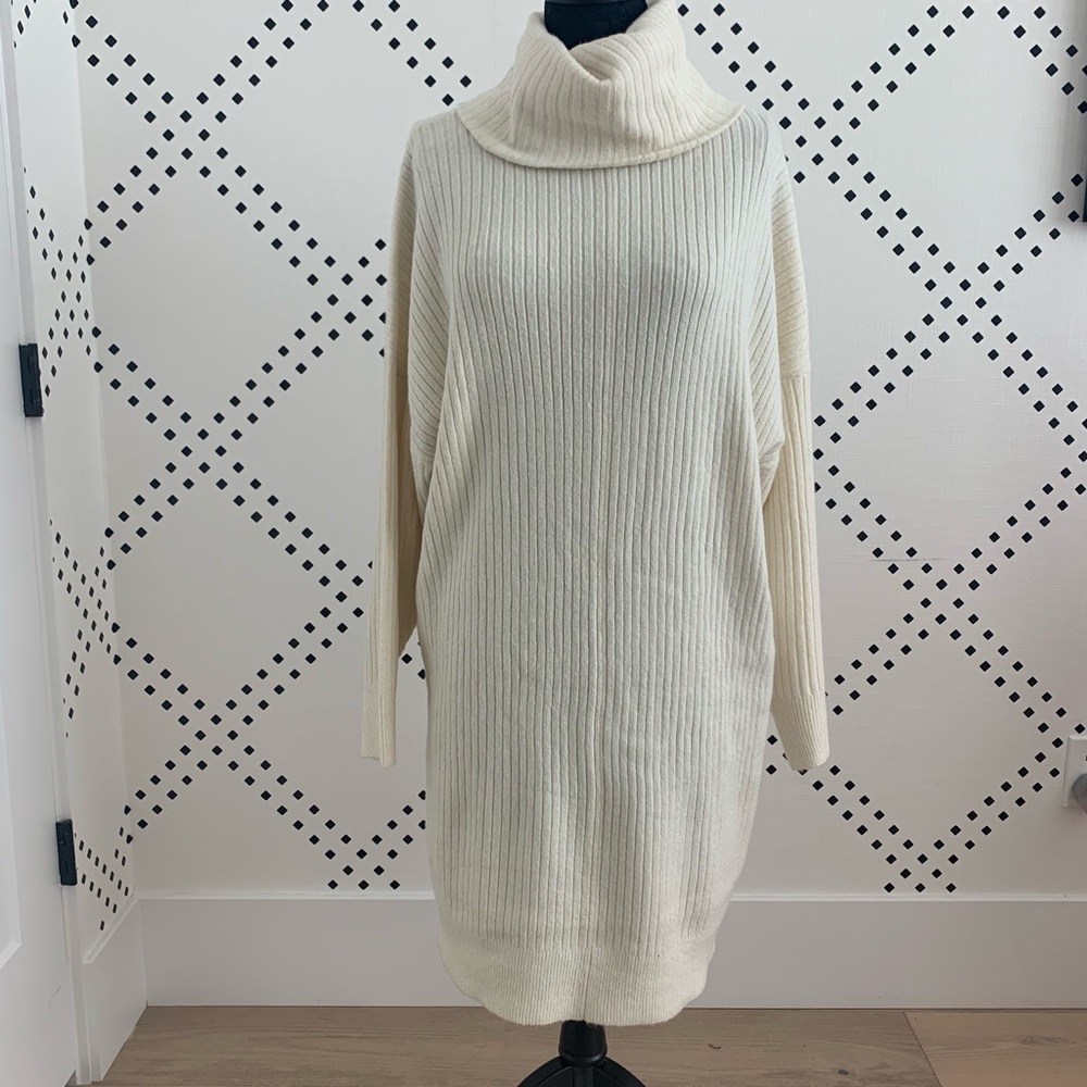 Ribbed Sweater Dress